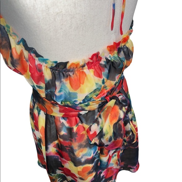 Anthropologie Hutch Multicolor Halter Dress - Picture 4 of 5